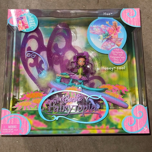 Mattel | Toys | Barbie Fairytopia Hue The Butterfly And